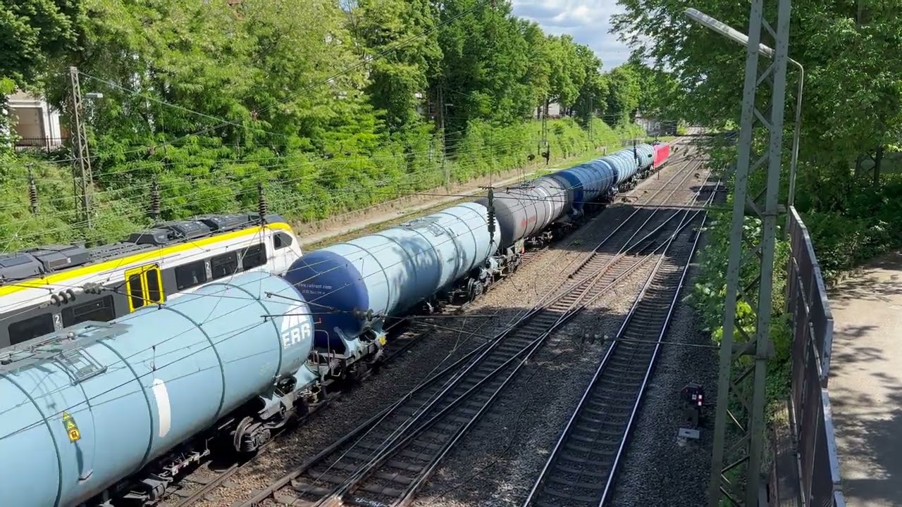 Züge in Offenburg im Mai 2025