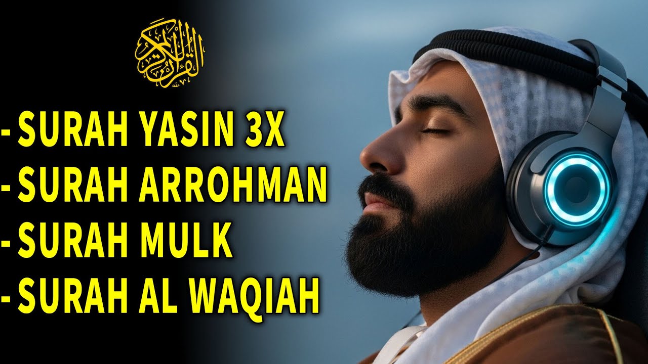 Peaceful Quran Recitation for Stress Relief & Heart Calming, Sleep