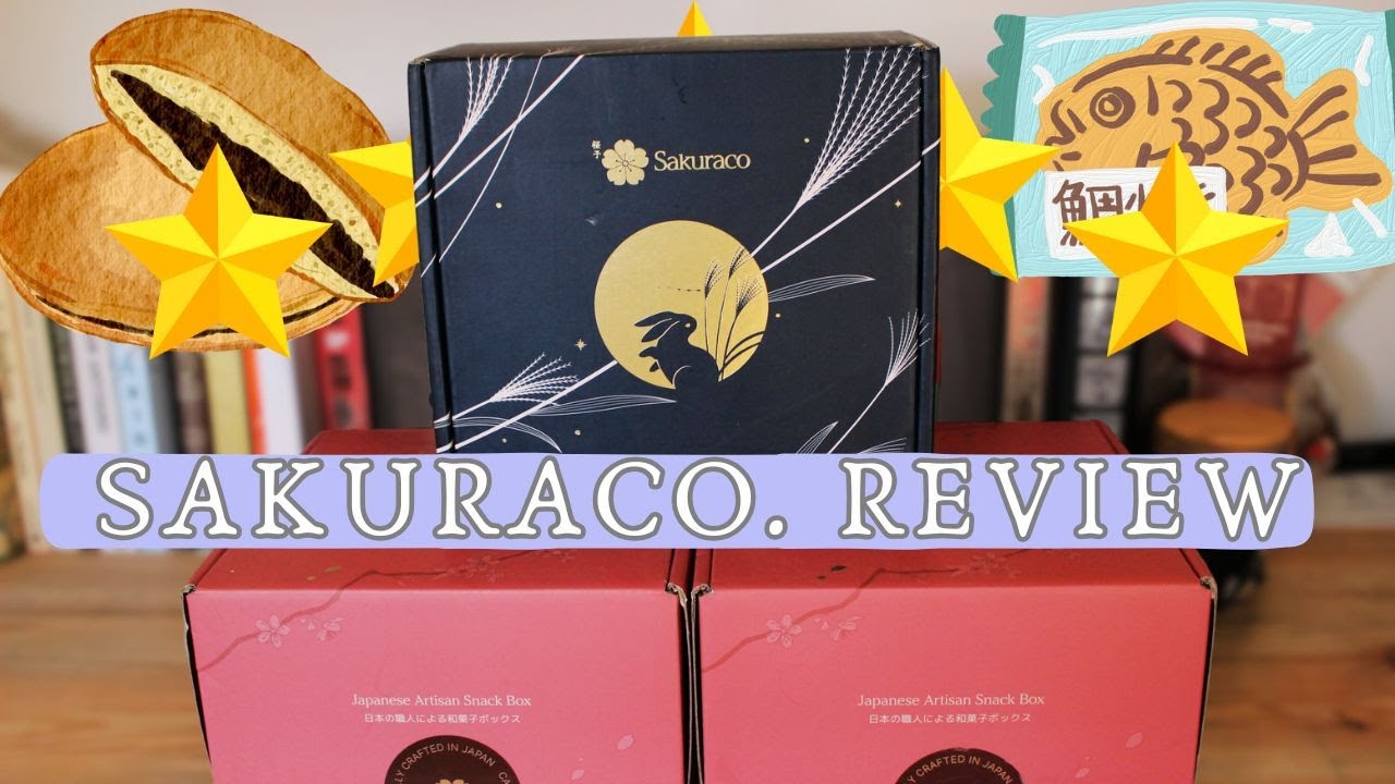 📦🌸 SAKURACO. - A monthly Japanese snack subscription box - REVIEW 🌸📦