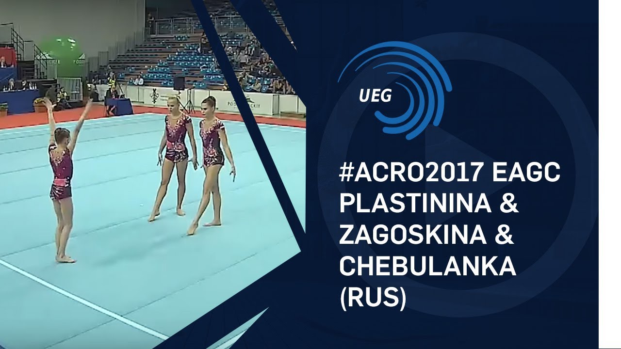 Women's group Russia - 2017 Acro European Champions, all-around
