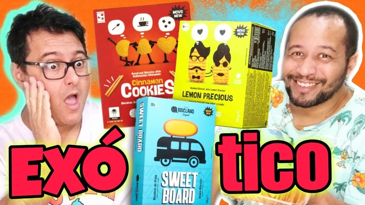 EXPERIMENTAMOS BISCOITOS IMPORTADOS [ EXÓTICOS ] COM SABOR ESPECIAL | Será Ké Bom?