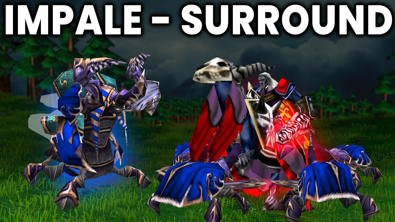 The name of the game: IMPALE, SURROUND!