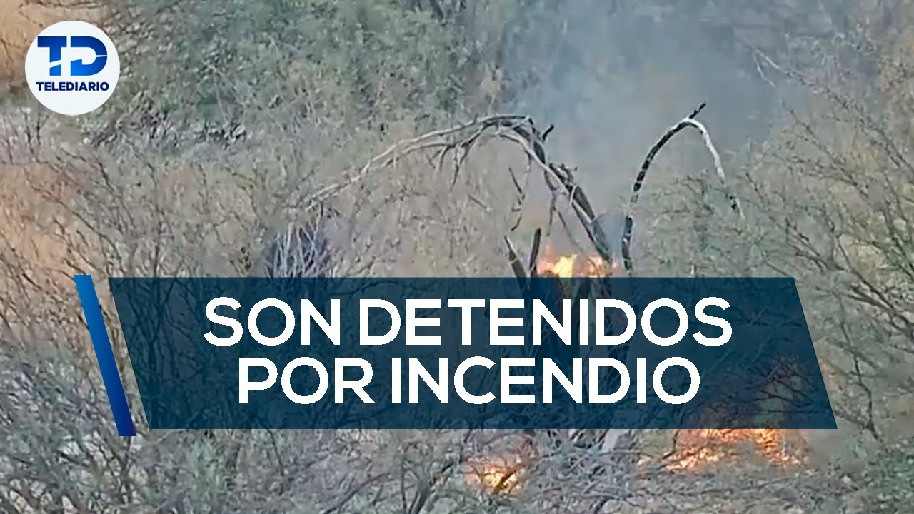 Cámaras captan a dos personas quemando basura; uno es menor de edad