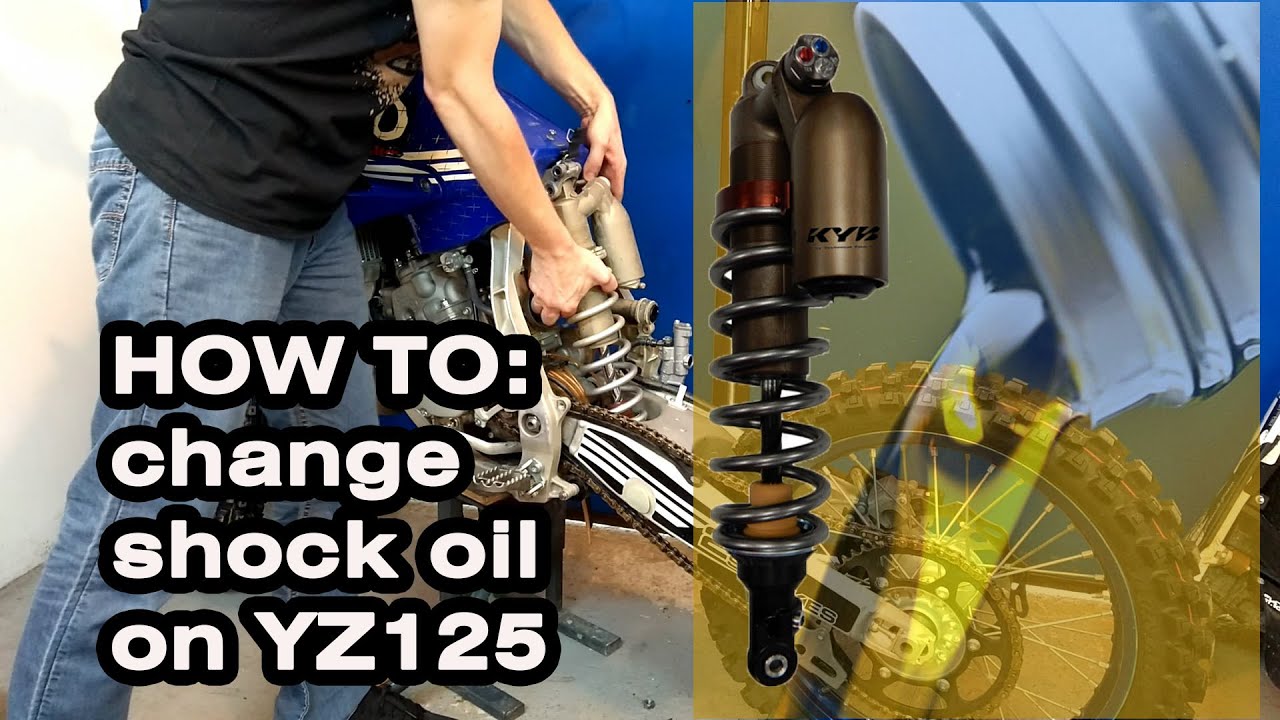 HOW TO: change shock oil on yz125