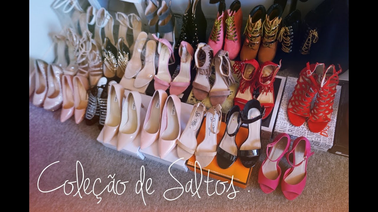 MINHA COLEÇÃO & DESAPEGO DE BOTAS & SALTOS 👠✨ #ProjetomenosÉMAIS  #1
