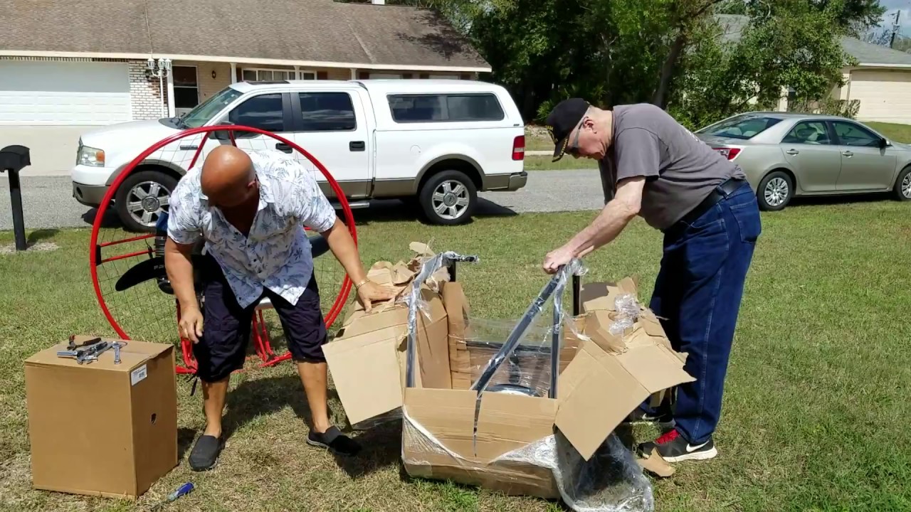 FLY-POD TRIKE. Unboxing/ Assembly