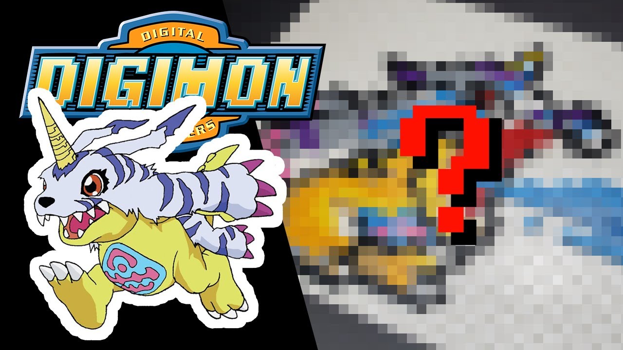 Digimon Pixel Sprite-Gabumon[Nano Block] [Pixel Art]