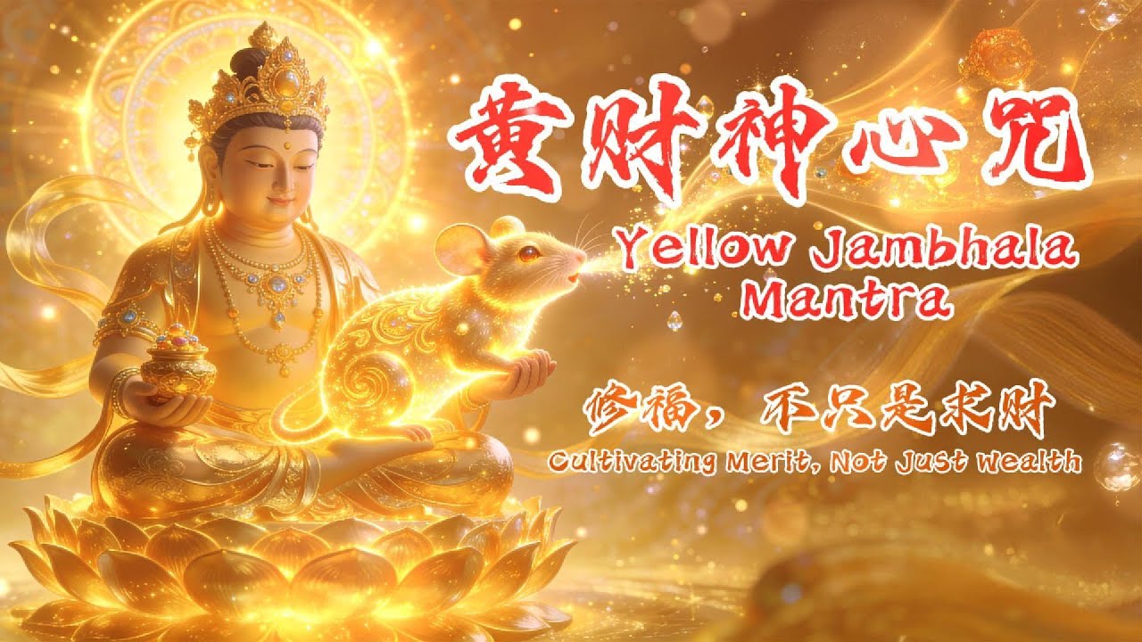 Yellow Jambhala Mantra | 黄财神心咒  #mantra #心咒