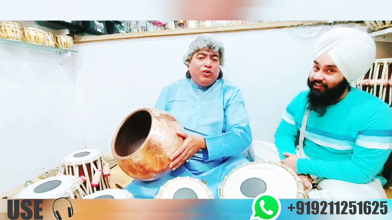 Pandit RamKumar Mishra Ji Playing Professional High Quality Tablas Made By U.Ishtiyaq Khan Sahab