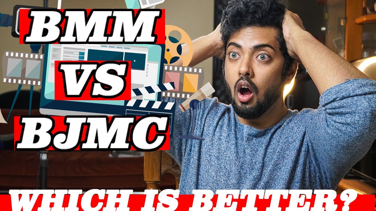 BMM VS BJMC COURSE 2021 |BJMC VS BMM | MASS MEDIA COURSE AFTER 12TH  |VINEET GAUR