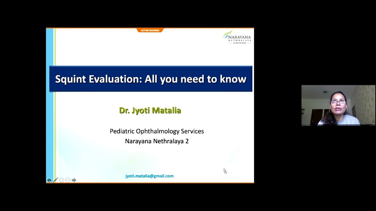 All you need to know about squint evaluation | By Dr. Jyoti Matalia