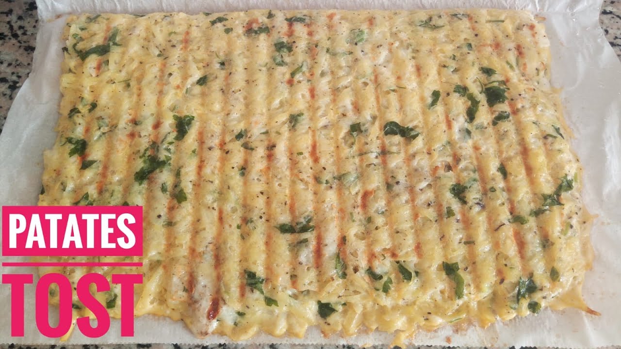 Muhteşem Lezzetiyle Patates Tost Tarifi / Patates Tost Nasıl Yapılır? / Kahvaltılık Tarifler / Tost