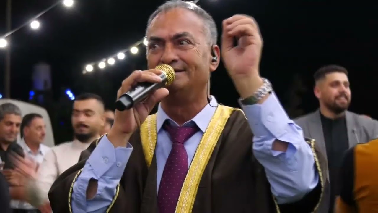 من اجمل ما غنى بلبل فلسطين الفنان مصطفى الخطيب 45 ديقيقةمع شباب الخلجان بداوية العريس احمدباسم خطيب