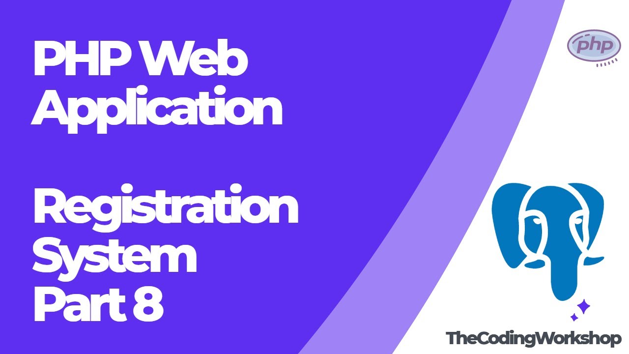 Implementing Registration System - Object Orientated Programming - Building a PHP Application Part 8