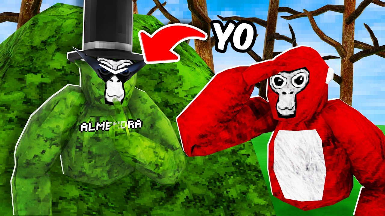 Los MEJORES ESCONDITES de GORILLA TAG!!