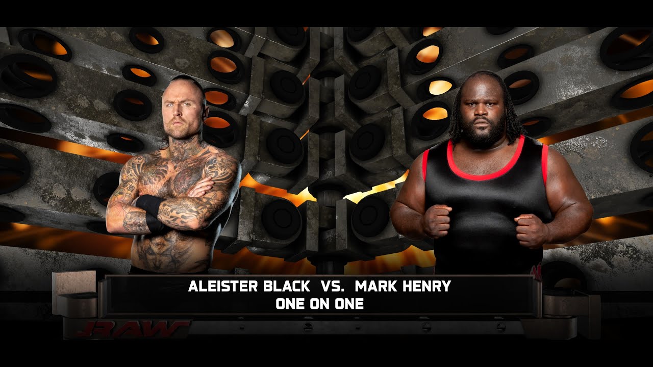 Aleister Black vs. Mark Henry- Champion vs. Champion Match