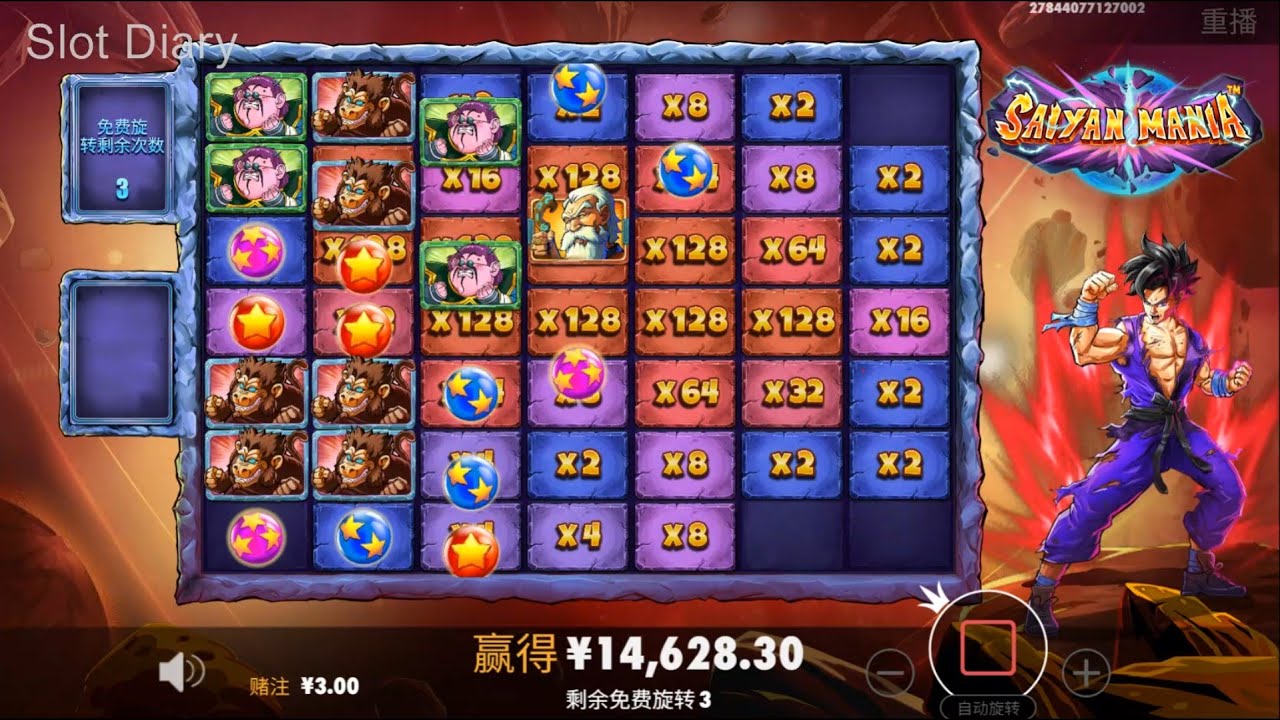 Saiyan Mania. MaxWin 5.000x