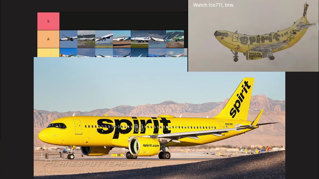 Airline Livery Tier List (North America and Europe)