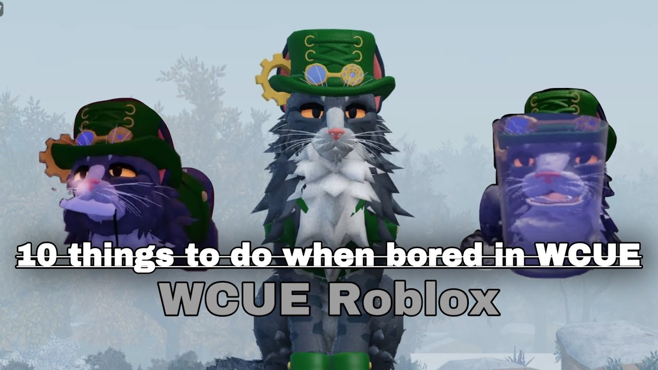 10 Things to do when bored in WCUE | WCUE Roblox