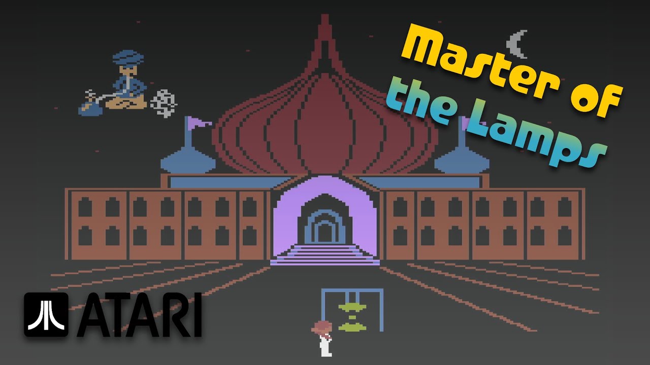 Master of the Lamps 🕹 ATARI XL / XE Gameplay Playthrough Retro HD