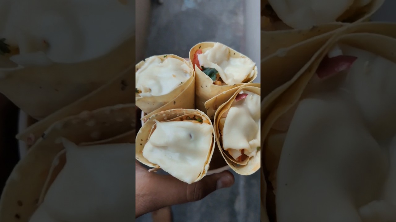 Cheese cone chaat          tasty 😋           #ChefAayush 🥙