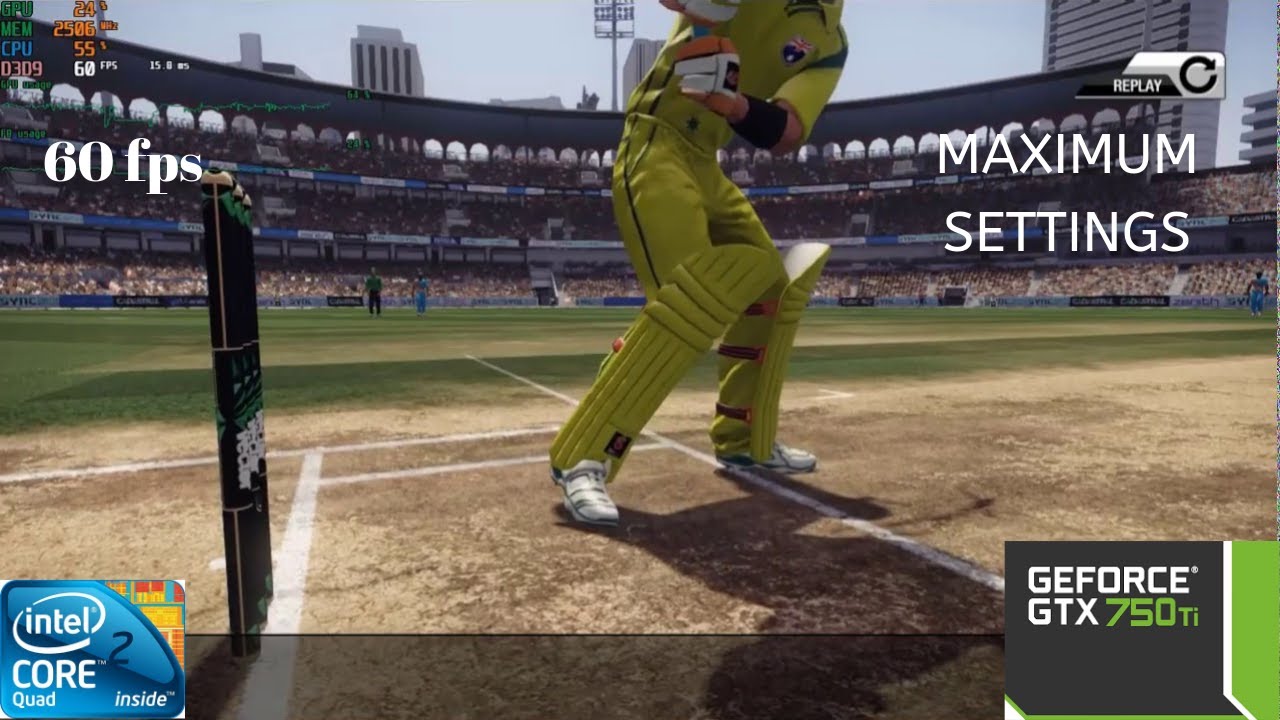 DON BRADMAN 14 GTX 750 TI