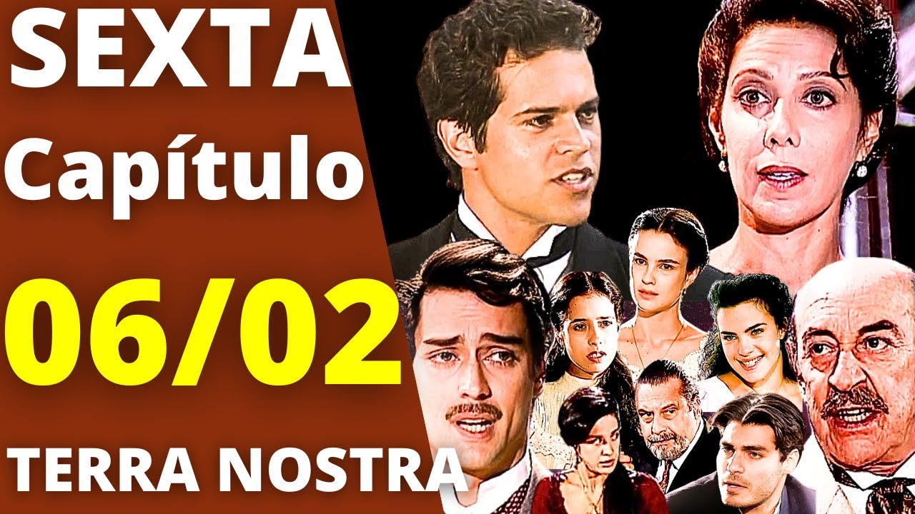 TERRA NOSTRA Capítulo de hoje SEXTA 06/02 JOSUÉ BEIJA JANETE, ROSANA FAZ REVELAÇÃO PARA ANGÉLICA!