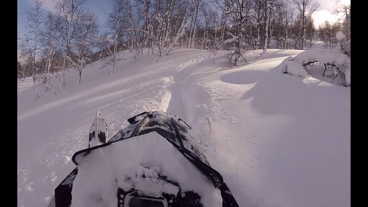 Polaris Khaos 850 And Pro Rmk 800 In Deep Snow and Steep Terrain!!