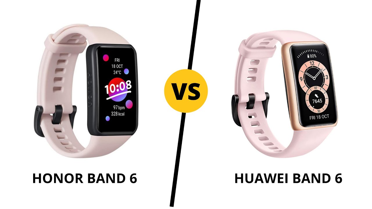 Honor Band 6 vs Huawei Band 6  - Which is Better?