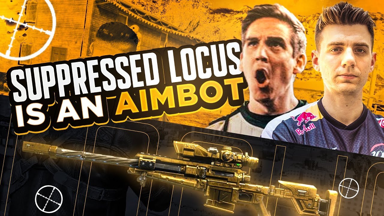 THE SUPPRESSED LOCUS IS AN AIMBOT BEAST!! FUNNY TEAMKILL ON CROWDER FOR THE 30 BOMB! (COD: Blackout)