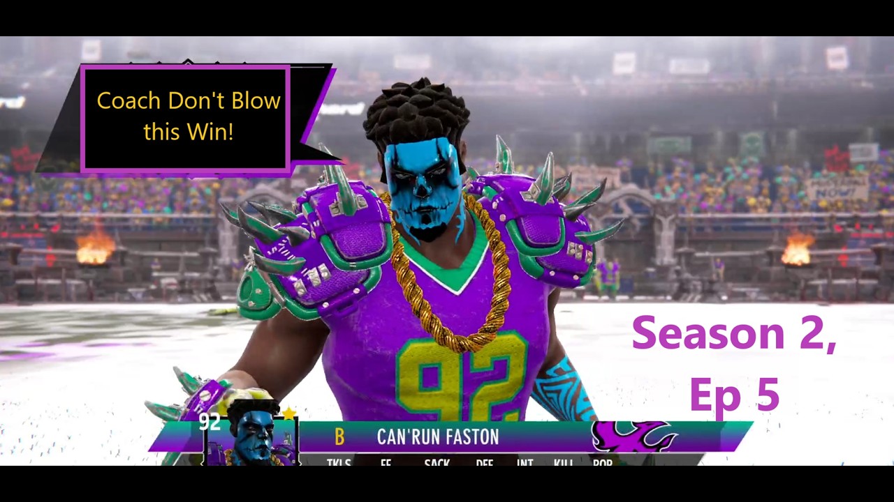 Mutant Football League 2 - Max Difficulty Ep 5. Heart Breaking Games