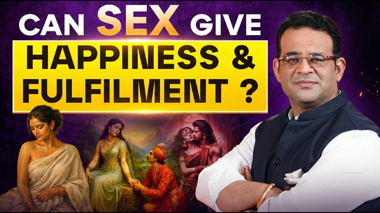 “Can Sex Give True Happiness? 🕉️✨” | #siddharthabhardwaj