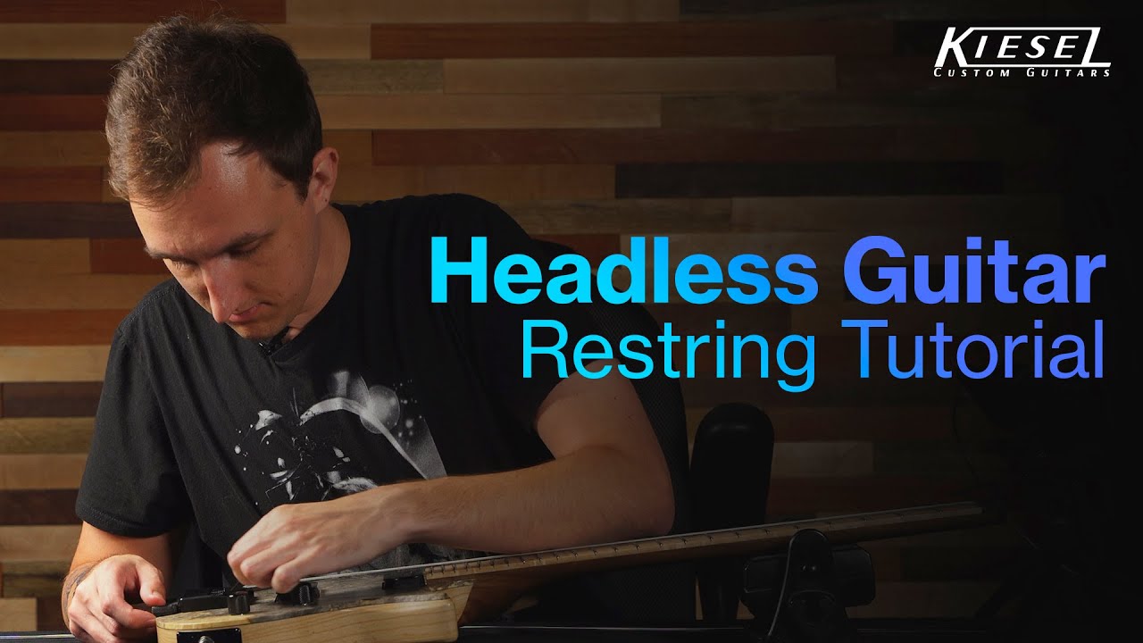 How To Restring A Headless Kiesel Guitar (Pre-2025 Update)