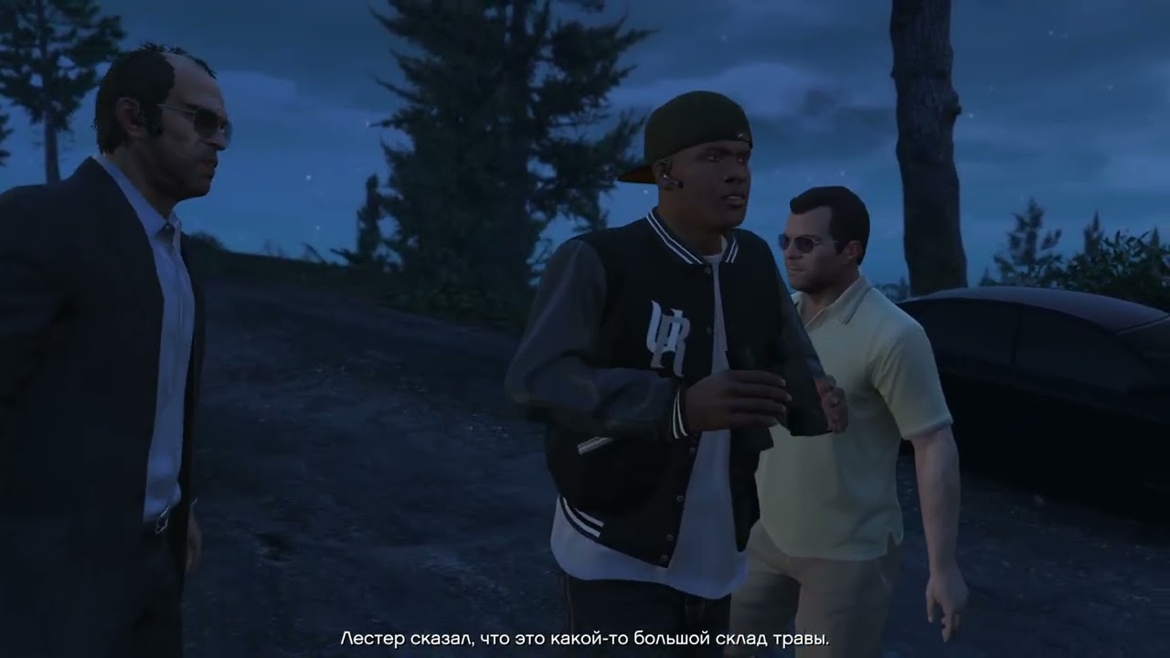 Прохождение Grand Theft Auto V: PC #79 Спасение Ламара , и жёсткая перестрелка на лесопилке !