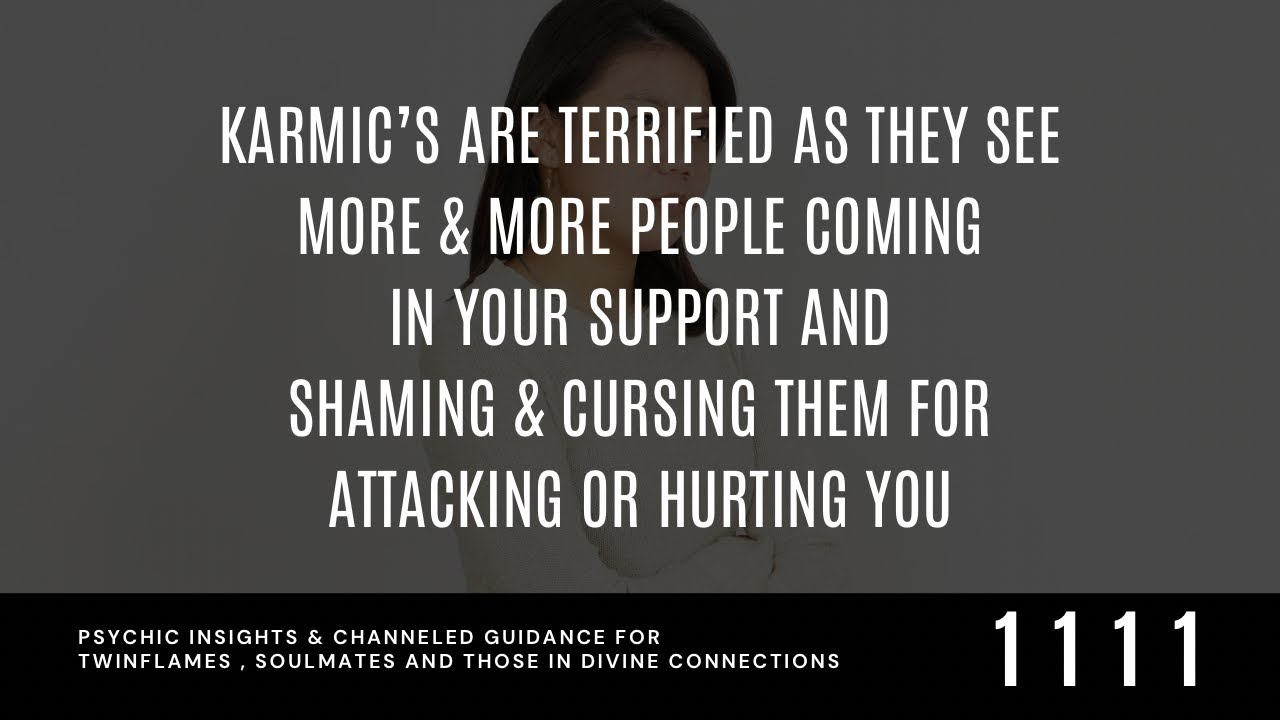 Karmic’s TERRIFIED Seeing The SAME PEOPLE Shaming THEM They ASSUMED Would HATE YOU On Their COMMAND