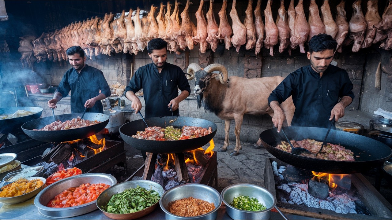 PAKISTAN MOST VIRAL & POPULAR STREET FOOD VIDEOS COMPILATION - MEAT HEAVEN OF PAKISTANI STREET FOOD