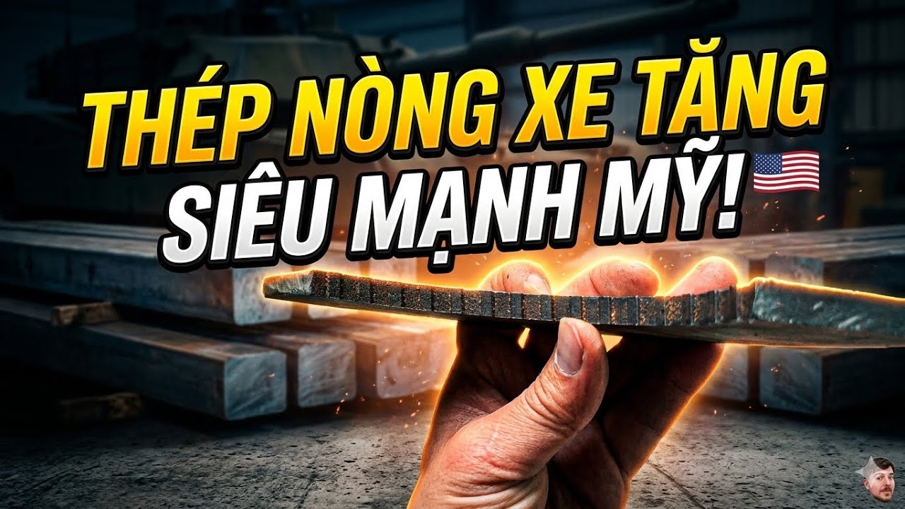 Rèn thủ công con dao từ thép nòng xe tăng Mỹ, quá trình rèn con dao làm vườn sắc bén