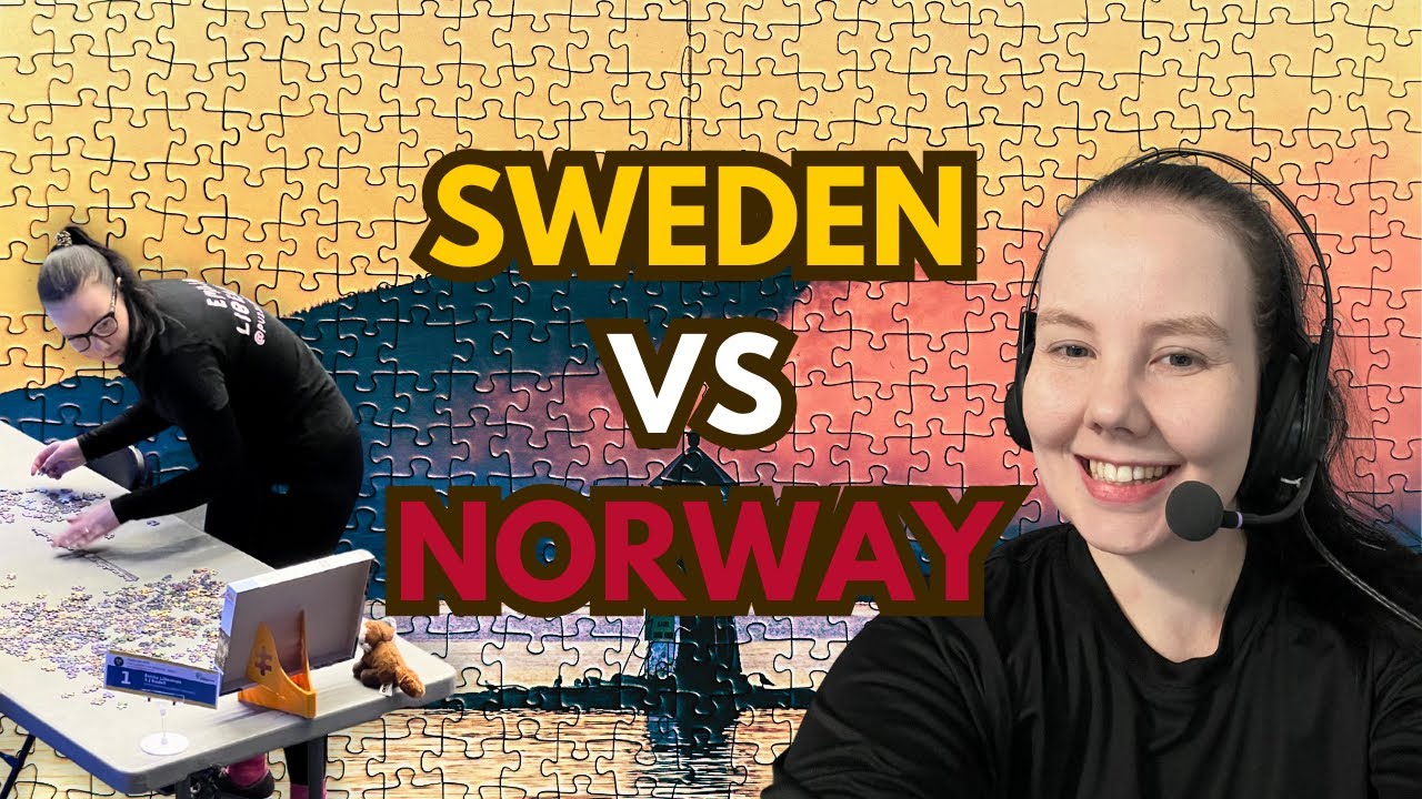 I Jigsawed The Light: Sweden & Norway Jigsaw Puzzle Championships 2025 🇸🇪🇳🇴