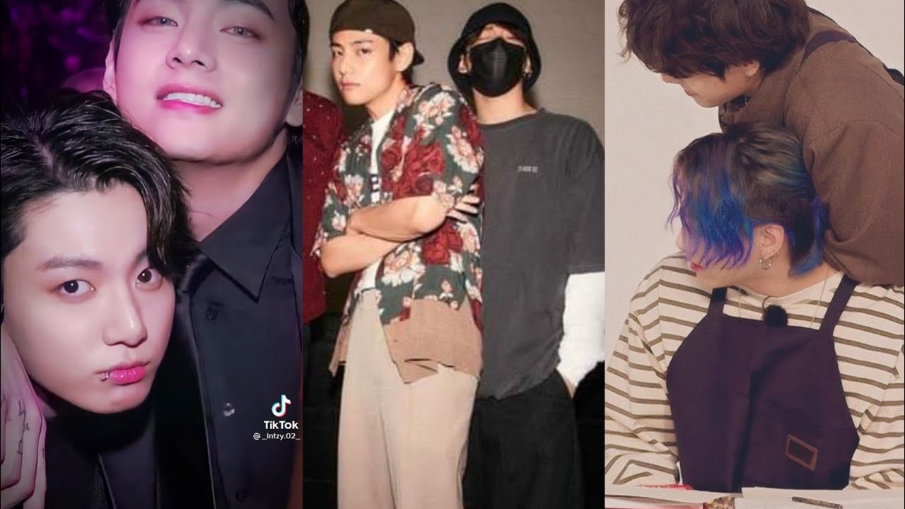 [•Tik Tok Vkook•]#41•Happy Taekook Day 🐯💜🐰💋