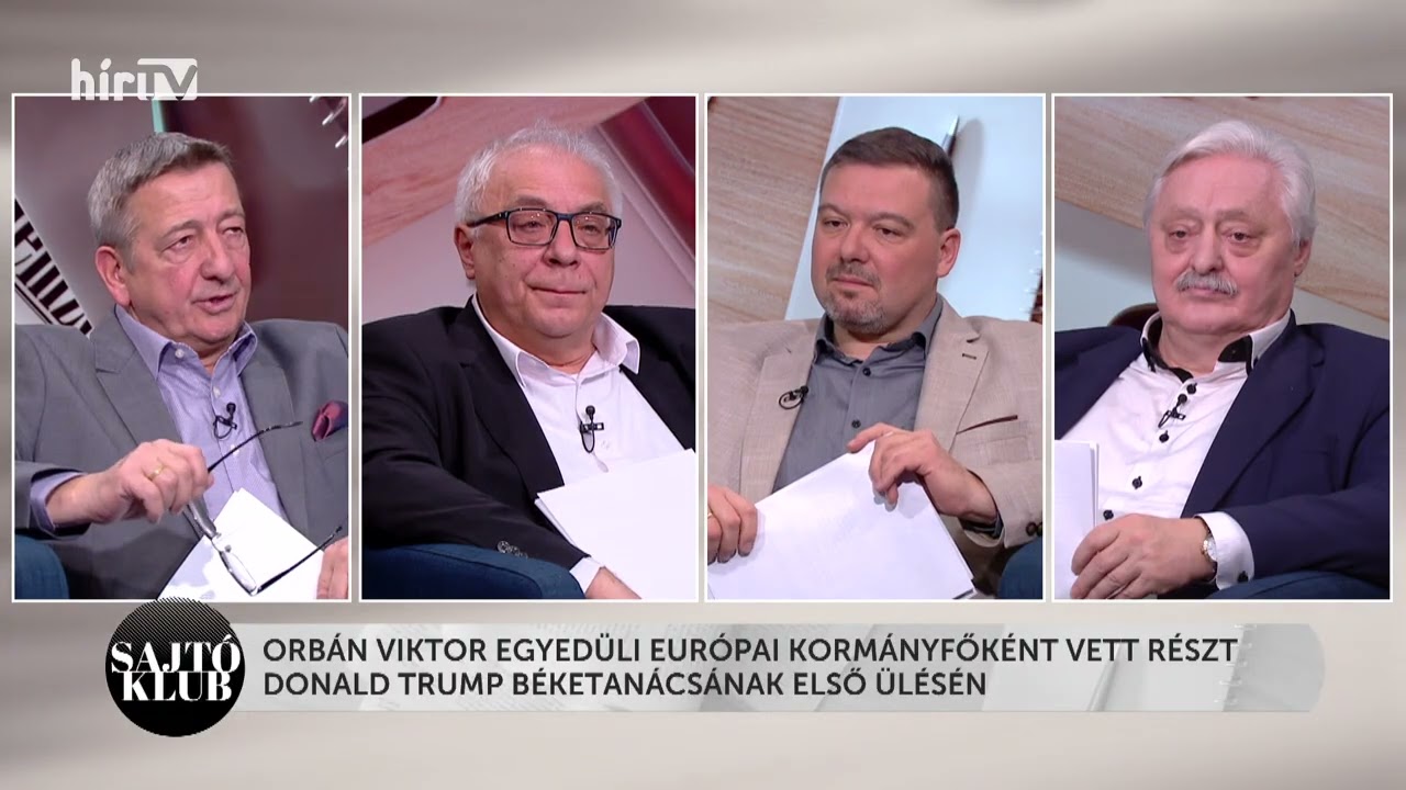 Sajtóklub - Orbán Viktor világpolitikai tényezővé vált