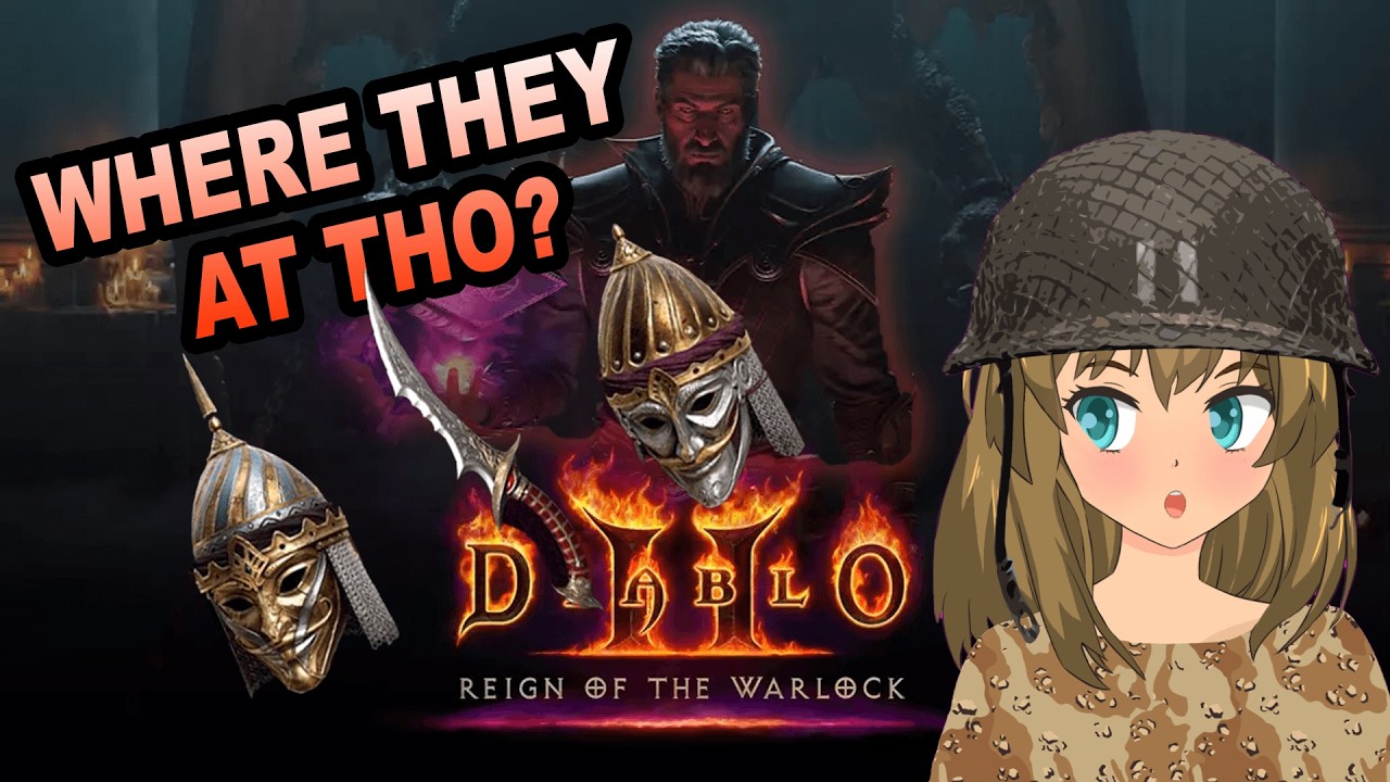 🔴 NEW ITEMS where this? 🔍🧐 #diablo2 #ladderclimb #newseason #warlock #d2 #d2r #hc - Full Screen