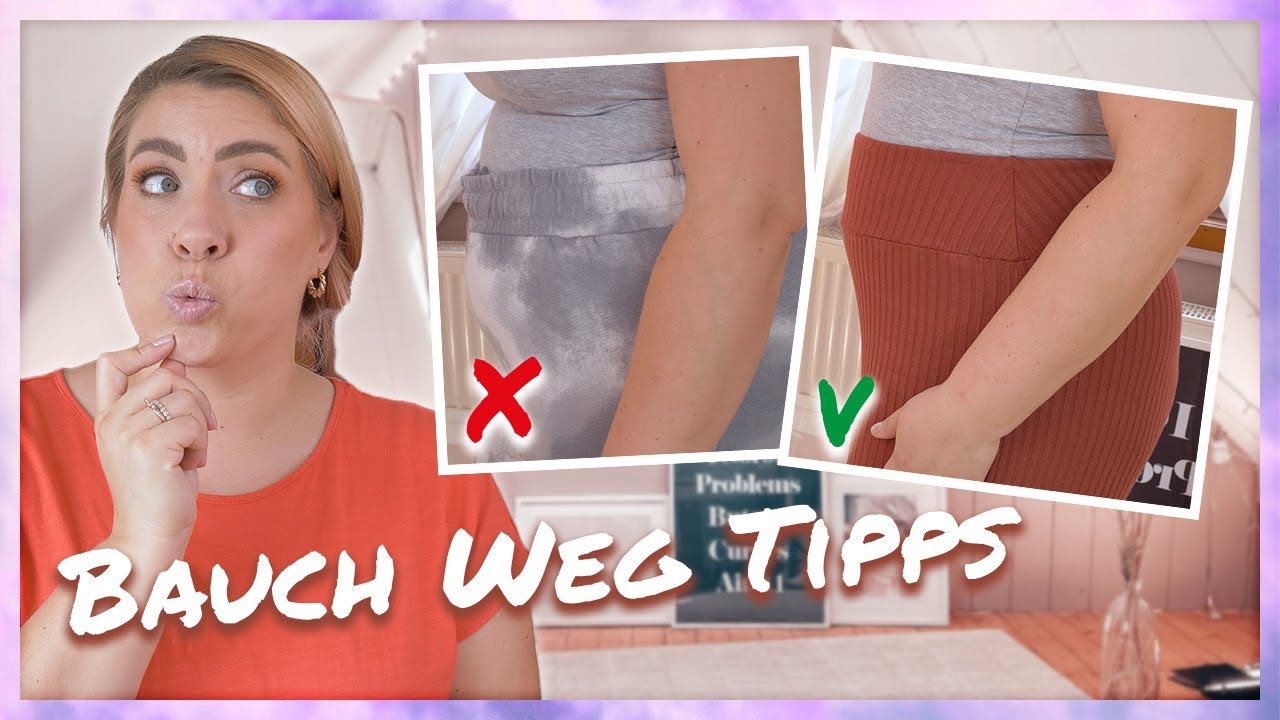 Bauch kaschieren 😅 Do's and Dont's 