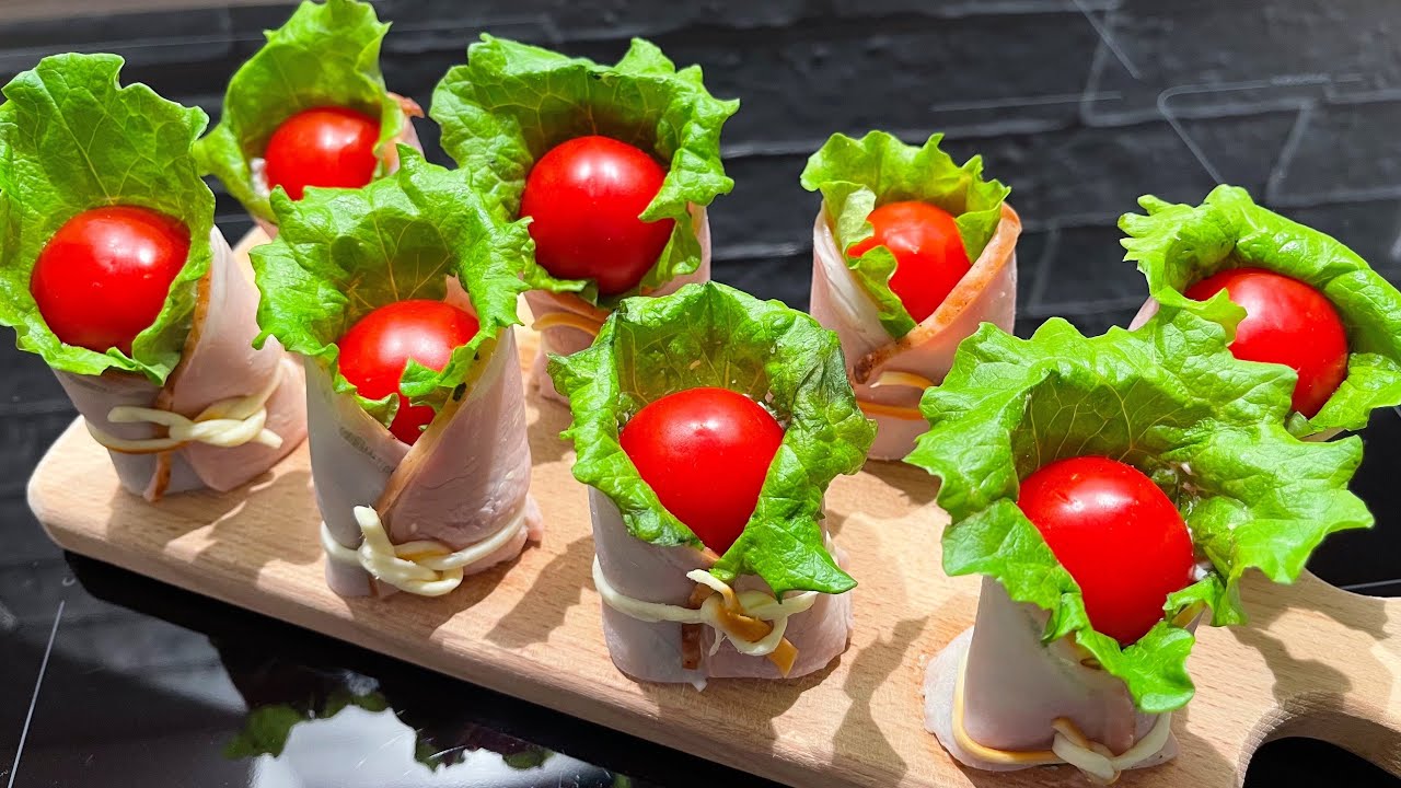 Весь секрет во вкусной начинке! Вкусные закуски на Новый год, вечеринки и фуршеты #4