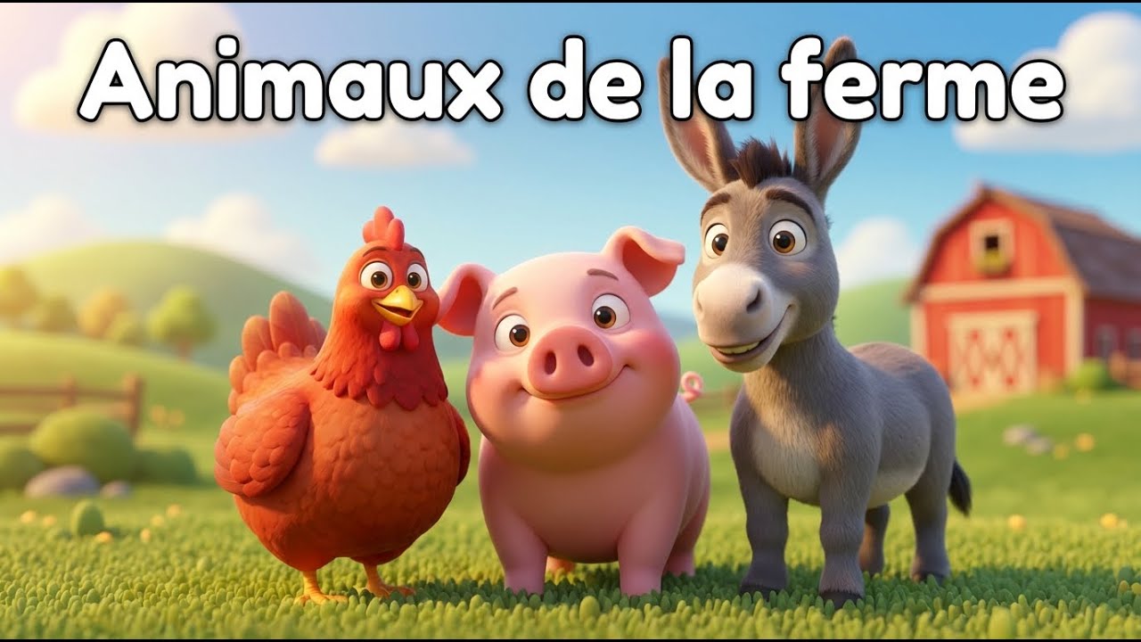 Animaux de la ferme 🐔🐷 | Contes pour enfants | Compilation