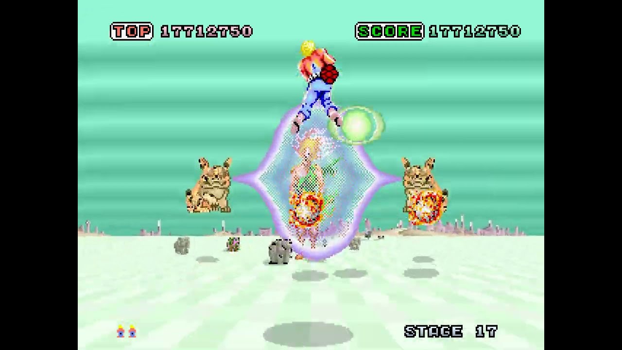 Data Driven Gamer: Space Harrier (Sega, 1985 arcade, 60fps)