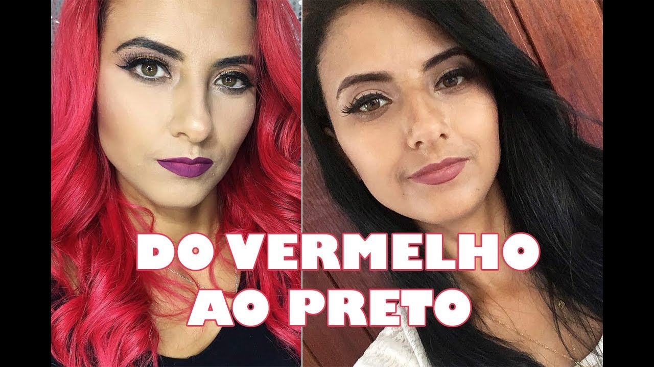 DO VERMELHO AO PRETO - PINTANDO EM CASA