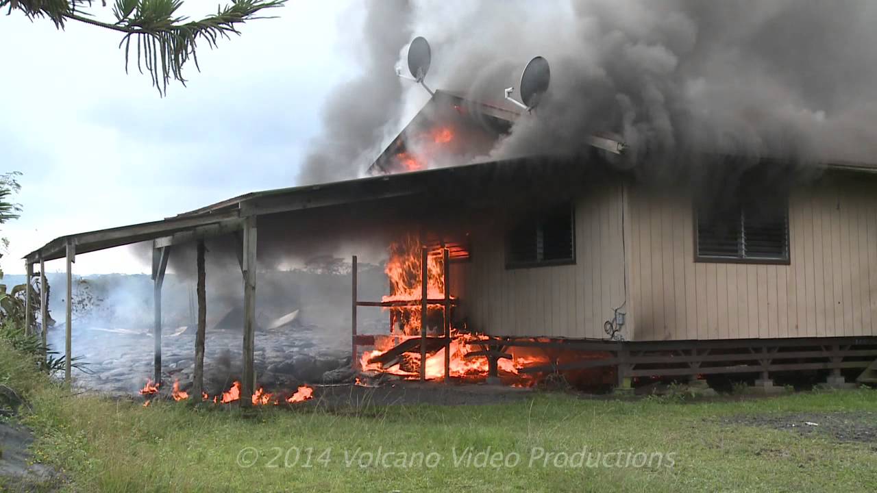 2014-11-10 lava destroys house
