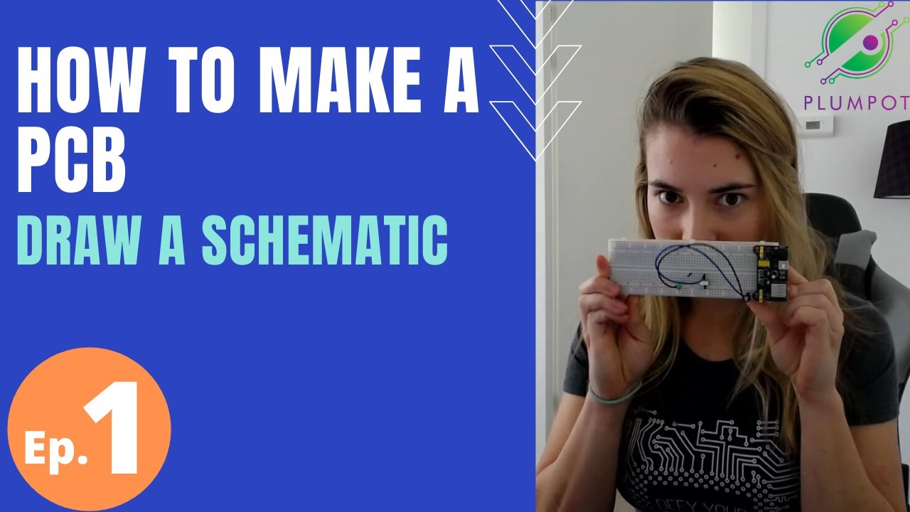 Как сделать печатную плату — Эпизод 1 — Установка Kicad и создание Schmatic