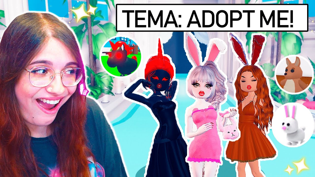 OBLIGU&Eacute; a *MIS FANS* a VESTIRSE de MASCOTAS de ADOPT ME en DRESS TO IMPRESS! *muy cringe* (Roblox) 😝