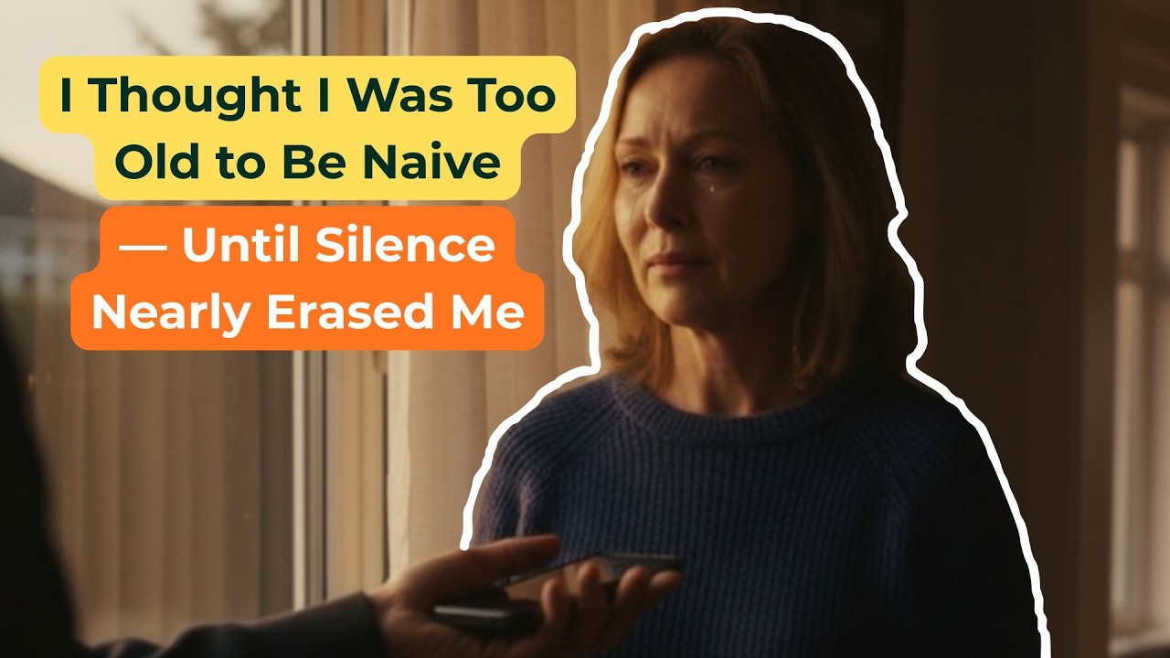 I Thought I Was Too Old to Be Naive — Until Silence Nearly Erased Me
